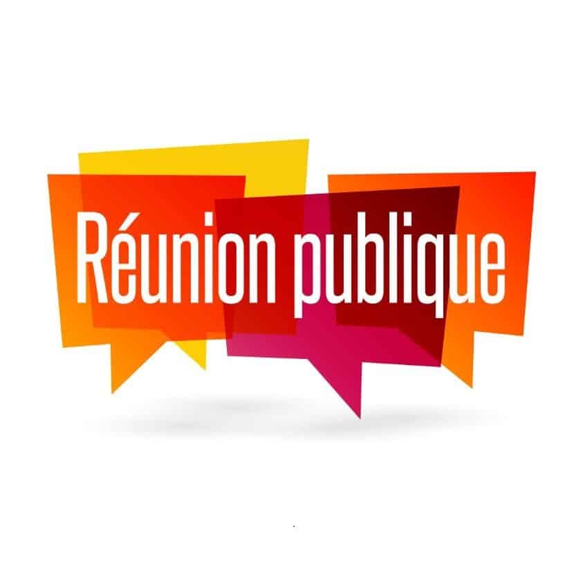 Réunion publique