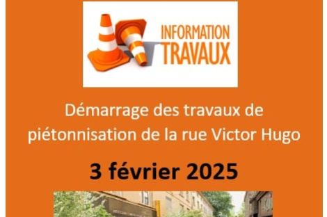 Victor Hugo : travaux en cours